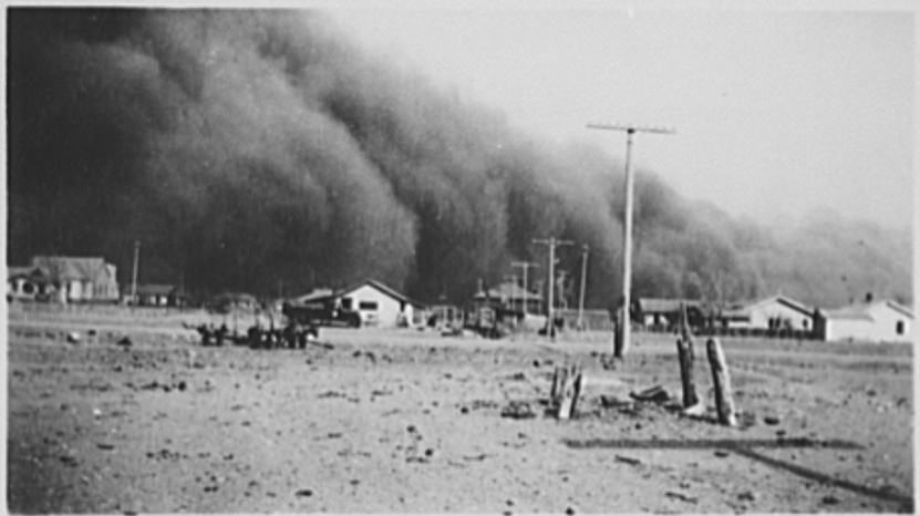 Dust Storms Baca County, Colorado 1930s